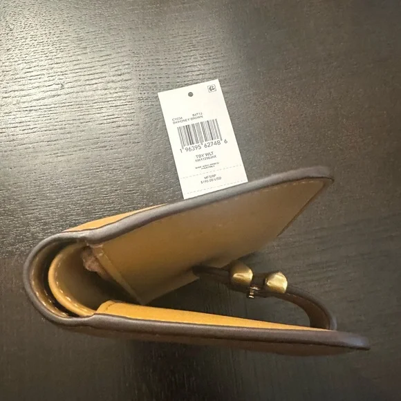 COACH Tabby Wallet Honey Brown - Picture 4 of 9